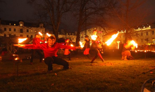 Malmö jul invigning och turné