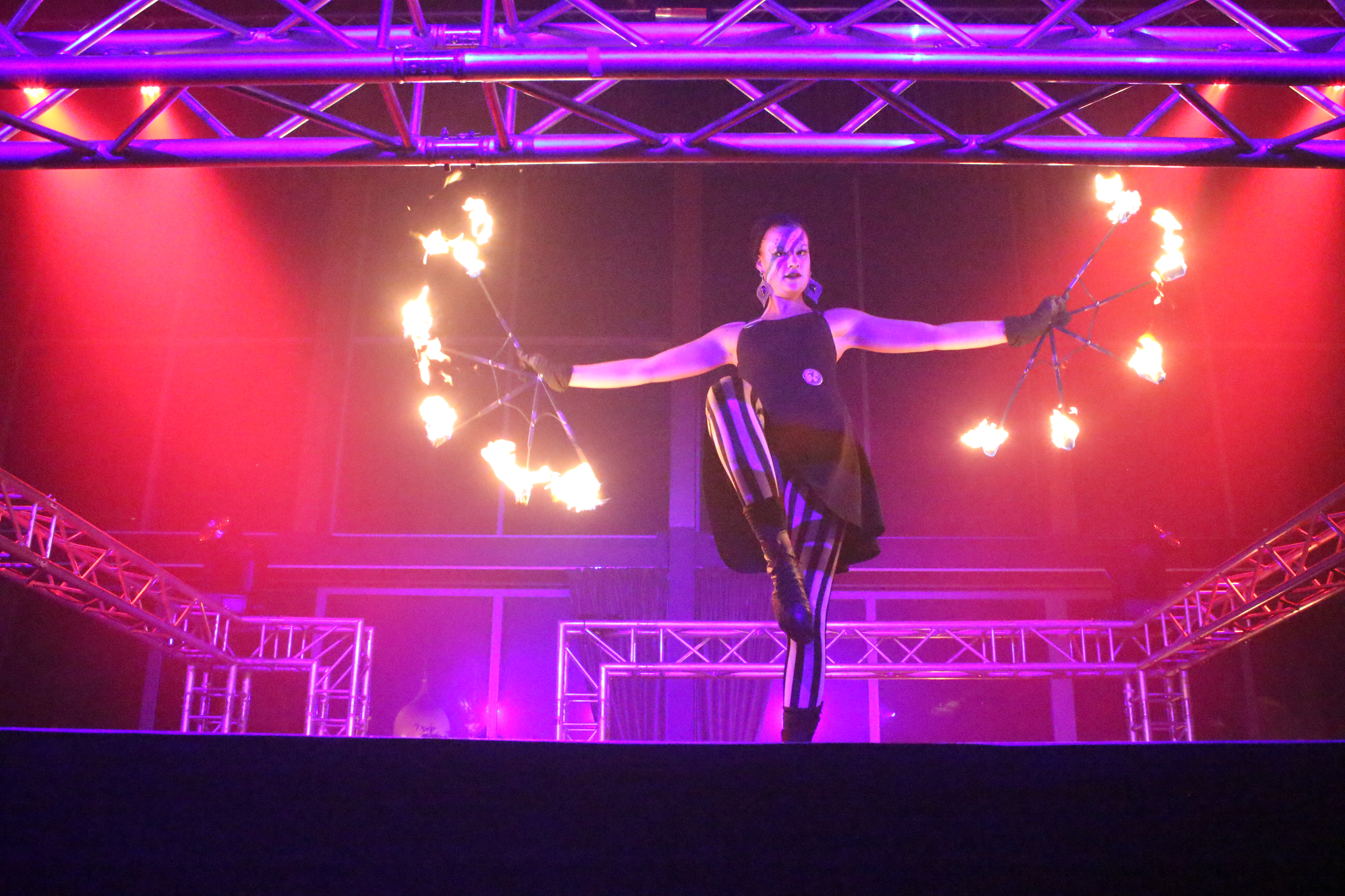 Grand Expectations Favilla fire, dance and LEDentertainment