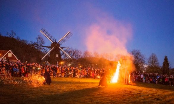 Valborgsfirande i Åstorp